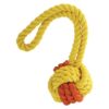 Kombinovaný Monty míč přírodní guma a bavlna s poutkem 6,5/24cm HipHop