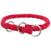Nylonový obojek kulatý CAVO – červená