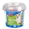 Trainer snack Mini Hearts 200 g – kuře, jehněčí a losos