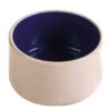 Keramická miska s glazurou 100 ml/7 cm – béžovo/modrá TRIXIE