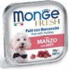 MONGE FRESH – paštika a kousky s hovězím 100 g pro psy