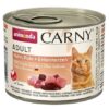 ANIMONDA konzerva CARNY Adult – kuře, krůta+kachní srdce 200g