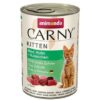 ANIMONDA konzerva CARNY Kitten – hovězí, kuře, králík 400g