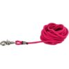 Stopovací vodítko kulaté, vypouštěcí karabina – fuchsia