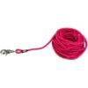Stopovací vodítko kulaté, vypouštěcí karabina – fuchsia