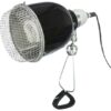 Reflektorová svorková lampa s ochrannou mřížkou, 14x19cm, 150 W (RP 2,10 Kč) – DOPRODEJ