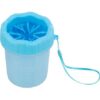 PAW CLEANER – kalíšek k čištění tlapek, silikon/plast, modrá